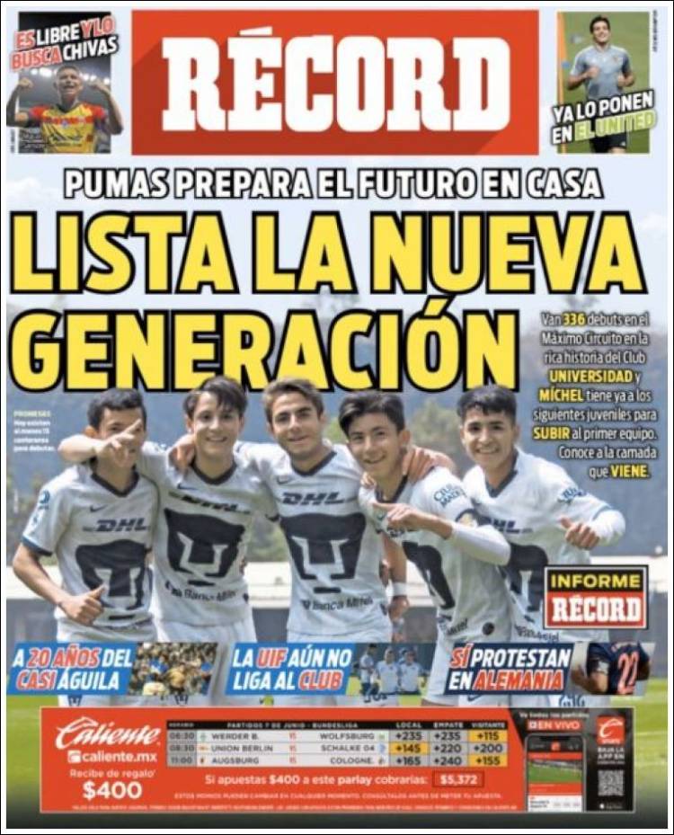 Portada de Record (M&eacute;xico)