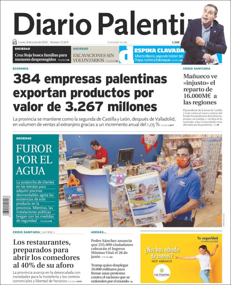 Portada de Diario Palentino (España)