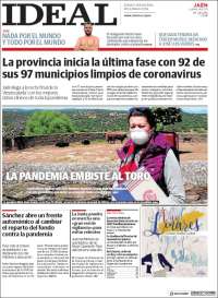 Portada de El Ideal de Jaén (España)