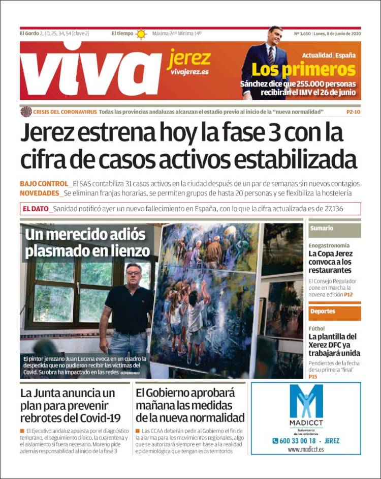 Portada de Información - Jerez (Spain)