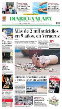 Portada de Diario de Xalapa (México)