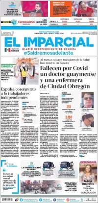 Portada de El Imparcial (Mexico)