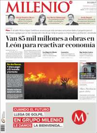 Portada de Milenio de León (Mexico)