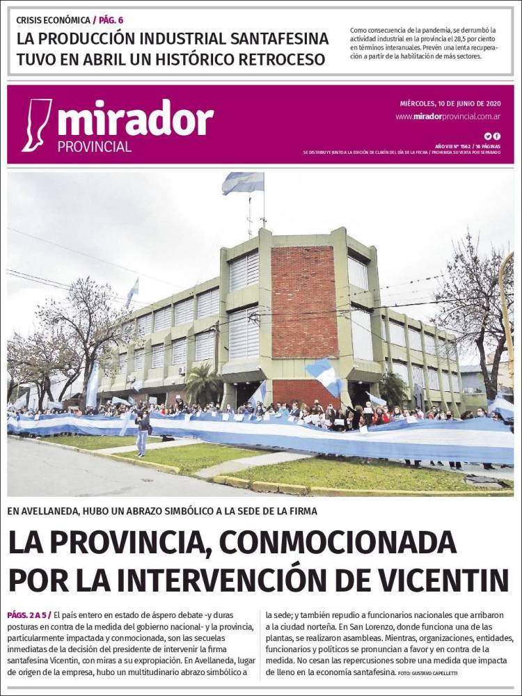 Portada de Mirador Provincial (Argentina)