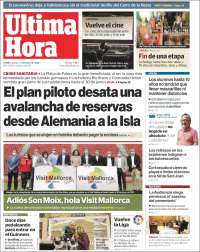 Portada de Última Hora (España)