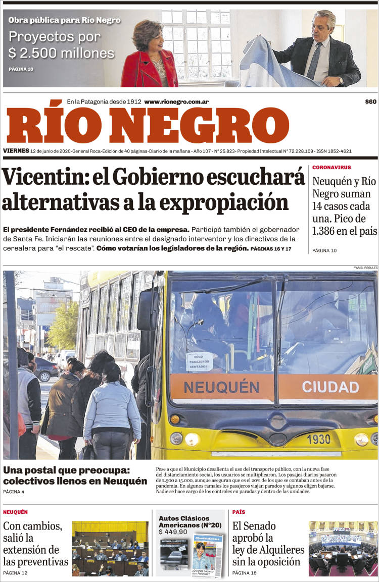 Portada de Rio Negro (Argentina)