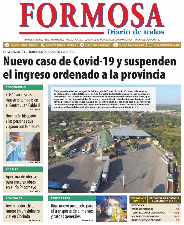 Portada de Formosa (Argentina)