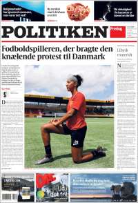 Portada de Politiken (Dinamarca)