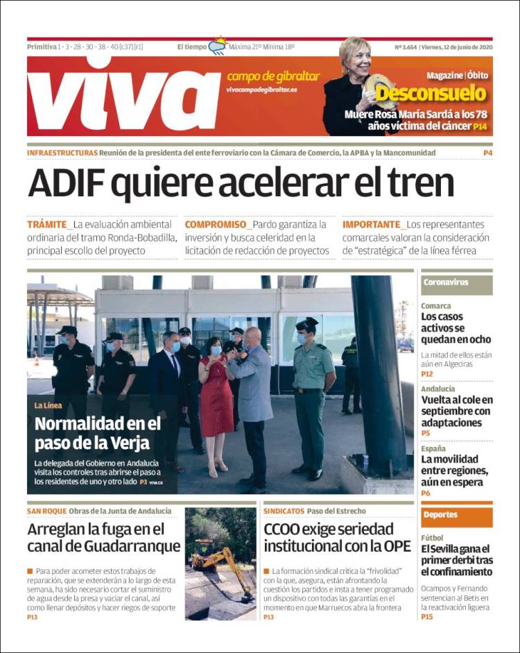 Portada de Viva Campo de Gibraltar (Espa&ntilde;a)