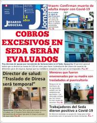 Portada de Diario Jornada (Perú)