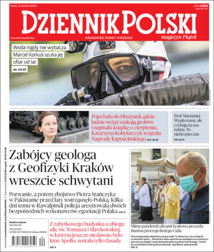Portada de Dziennik (Polonia)
