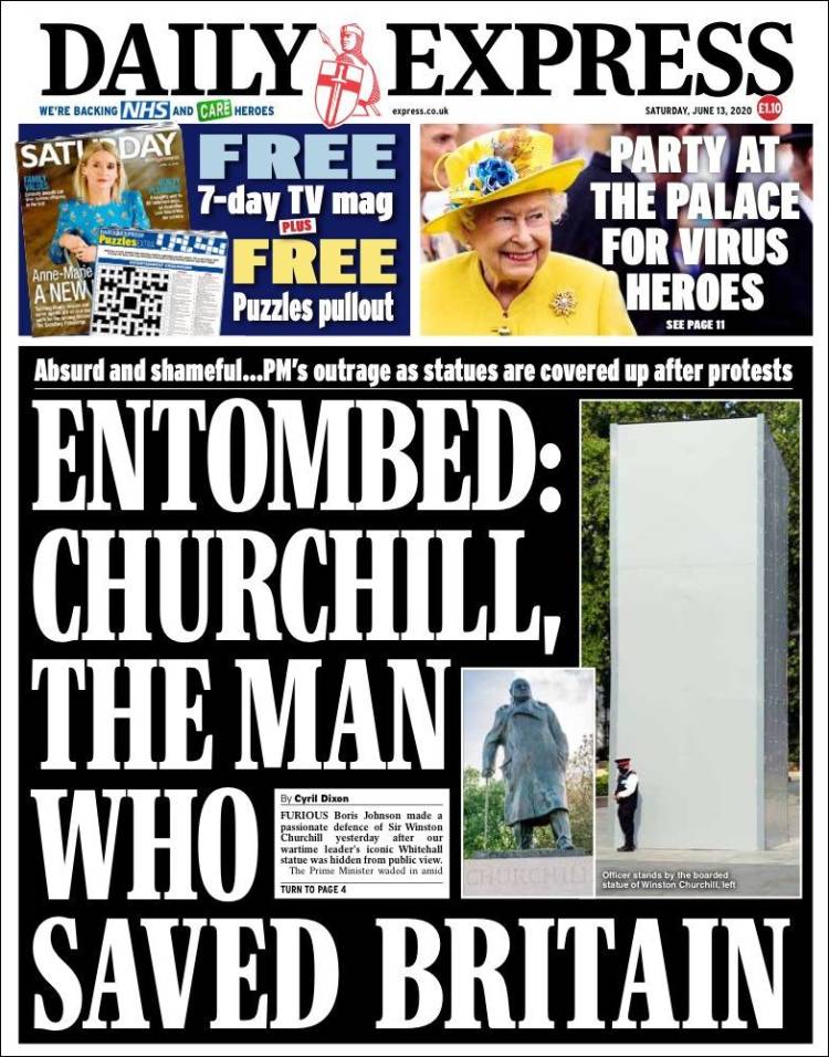 Portada de Daily Express (United Kingdom)
