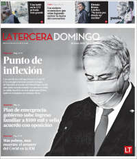 Portada de La Tercera (Chile)