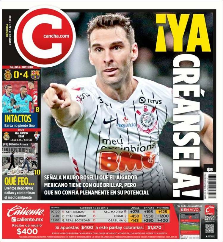 Portada de Cancha (México)