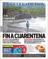 Portada de El Diario de Hoy (El Salvador)