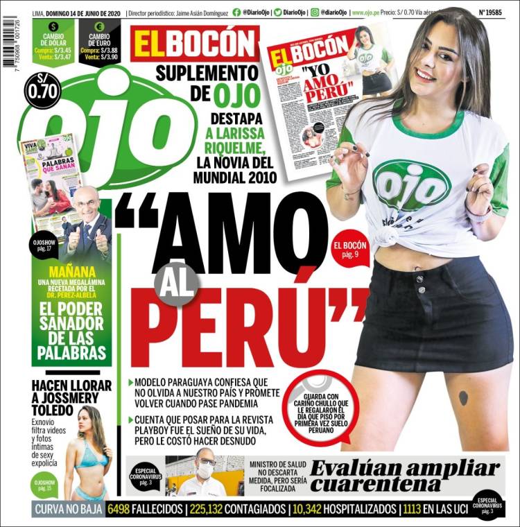 Portada de Ojo (Perú)