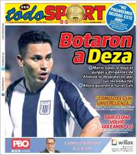 Portada de TodoSport (Perú)