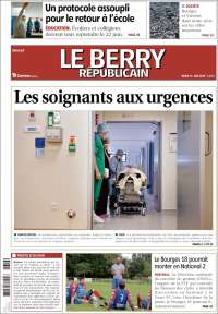 Portada de Berry Republicain (Francia)