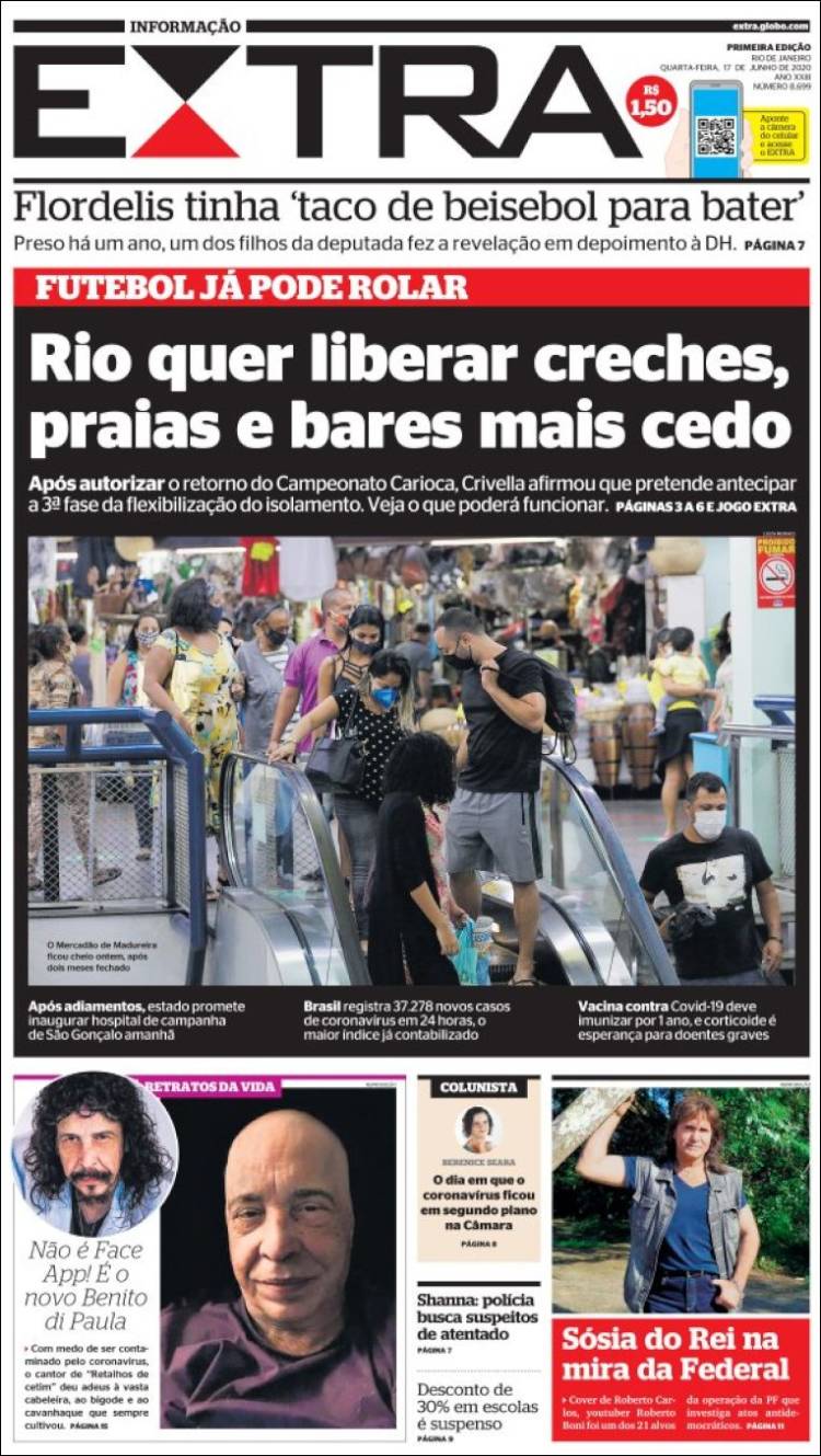Portada de Extra (Brasil)