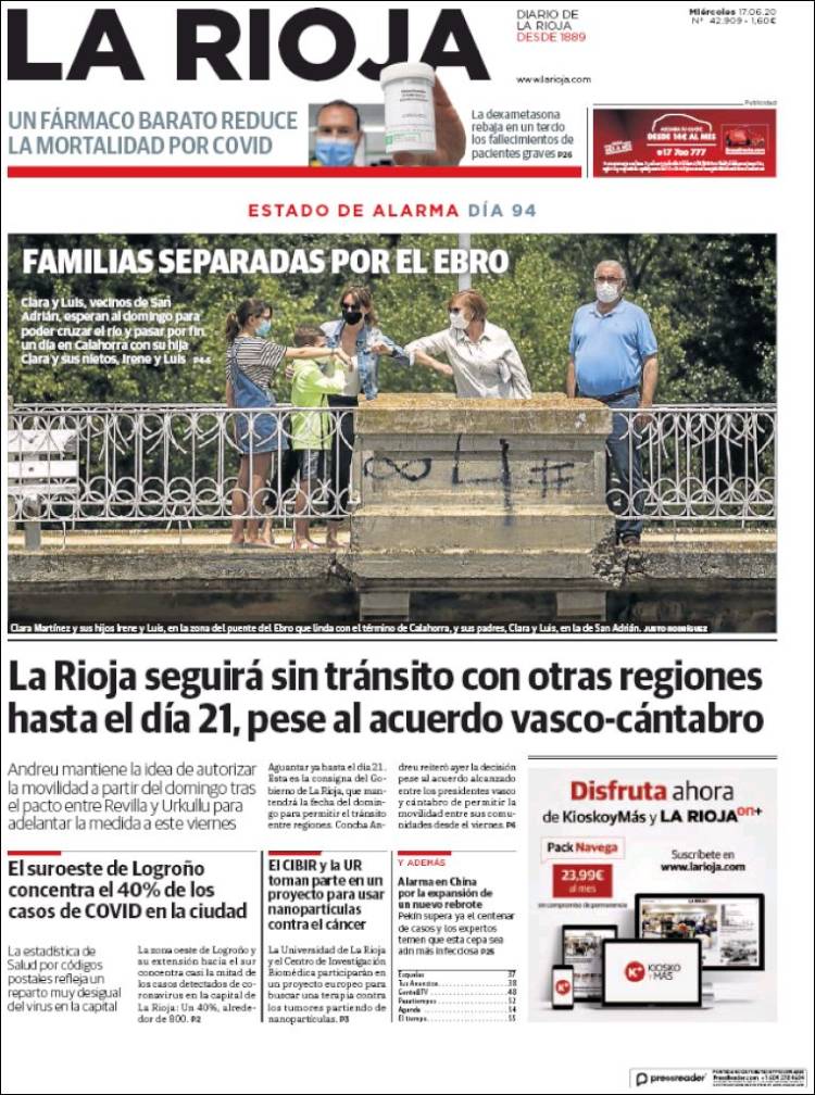 Portada de La Rioja (Spain)