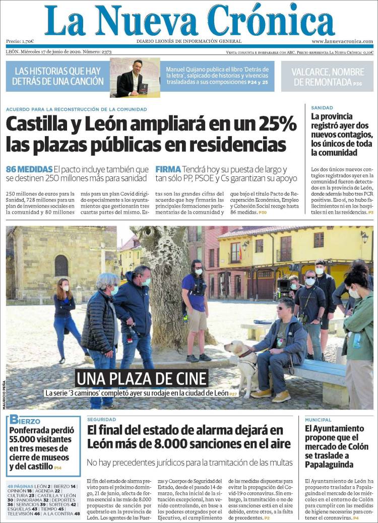 Portada de La Nueva Crónica (Spain)