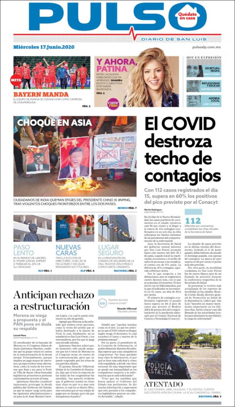 Portada de Pulso (M&eacute;xico)