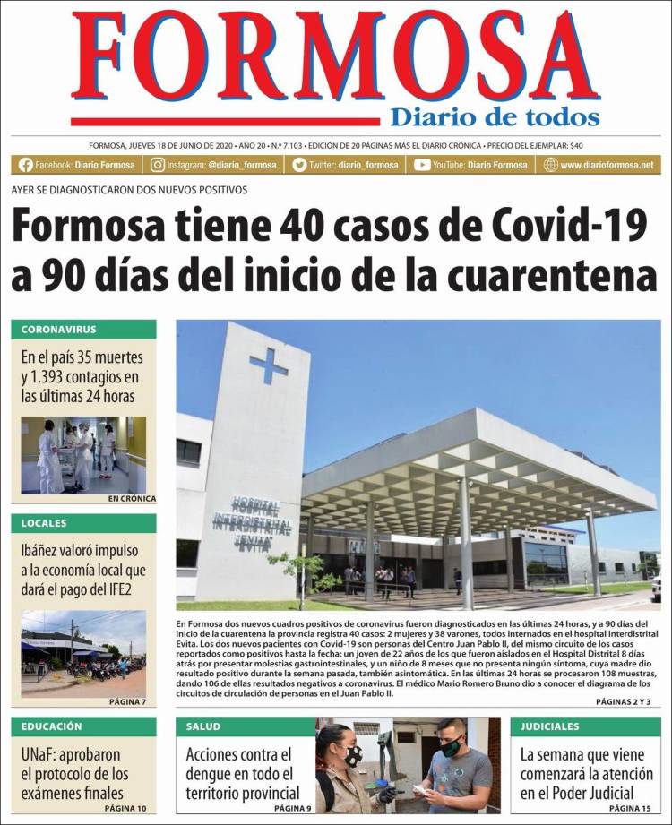 Portada de Formosa (Argentina)