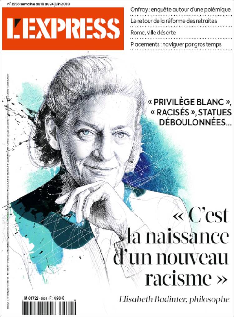 Portada de L'Express (Francia)