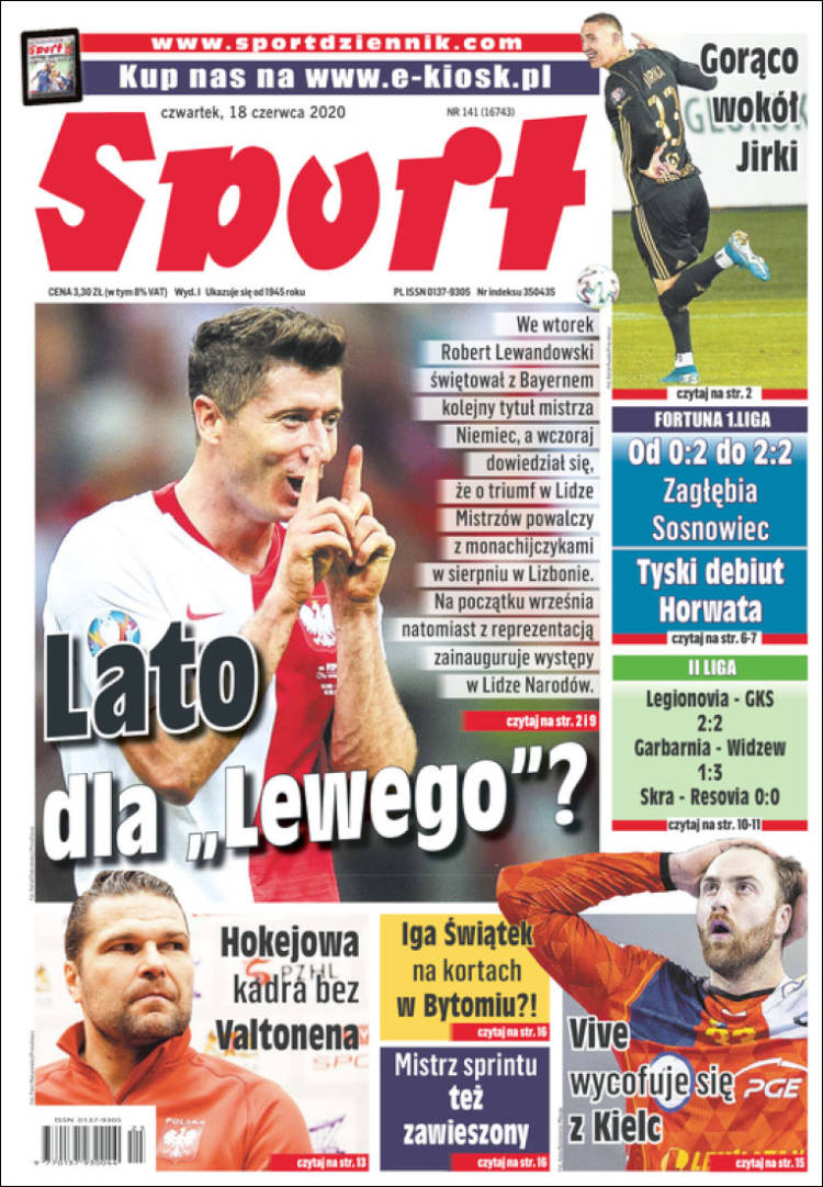 Portada de Katowicki Sport (Polonia)
