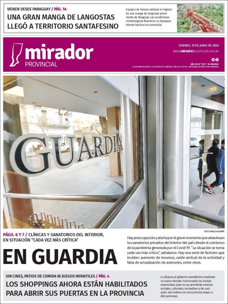 Portada de Mirador Provincial (Argentina)