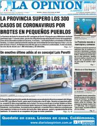 Portada de La Opinión (Argentina)