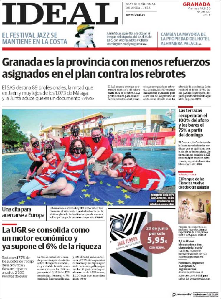 Portada de Ideal (España)