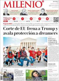 Portada de Milenio de León (México)