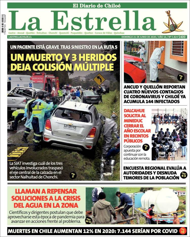Portada de Estrella de Chiloé (Chile)