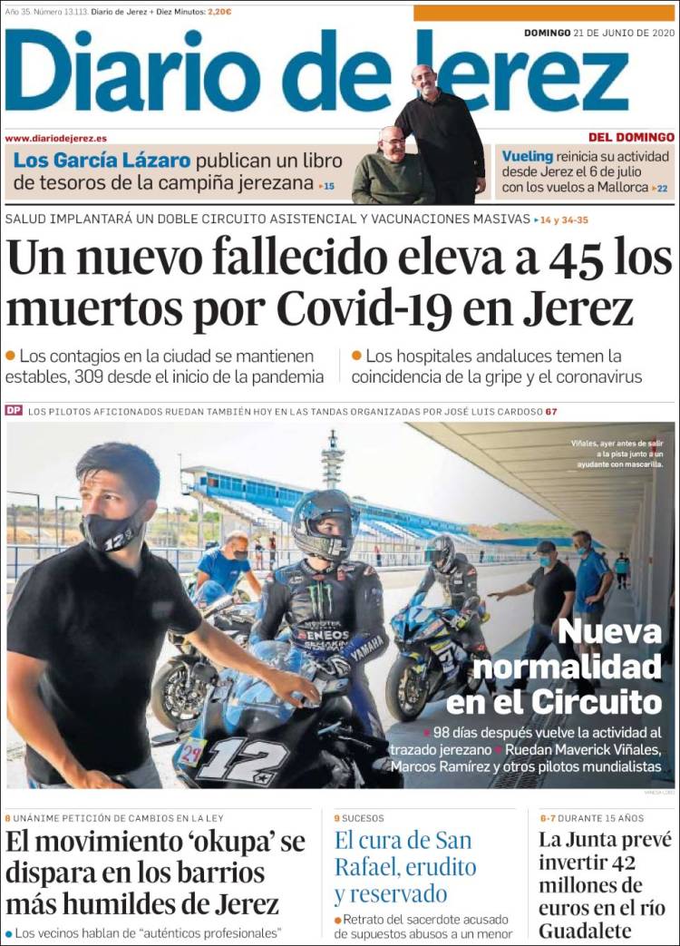 Portada de Diario de Jerez (España)