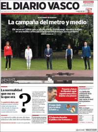 Portada de Diario Vasco (España)