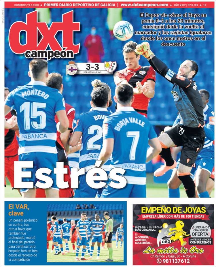 Portada de DTX Deporte Campeón (España)