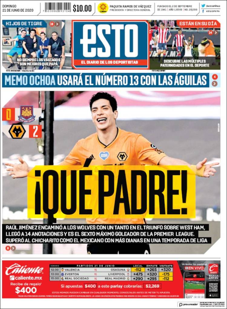 Portada de Esto (México)