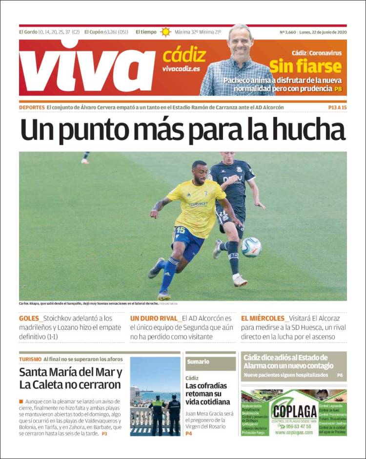 Portada de Viva Cadiz (España)