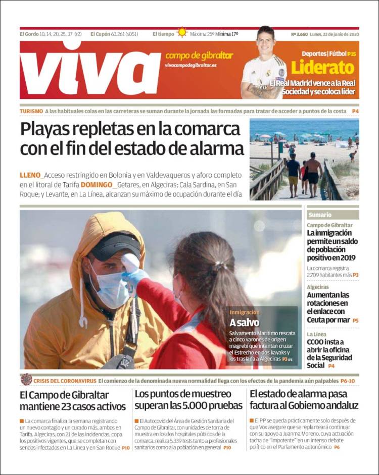 Portada de Viva Campo de Gibraltar (España)