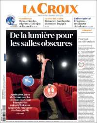 Portada de La Croix (Francia)