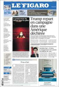 Portada de Le Figaro (Francia)