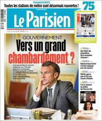 Portada de Le Parisien (Francia)
