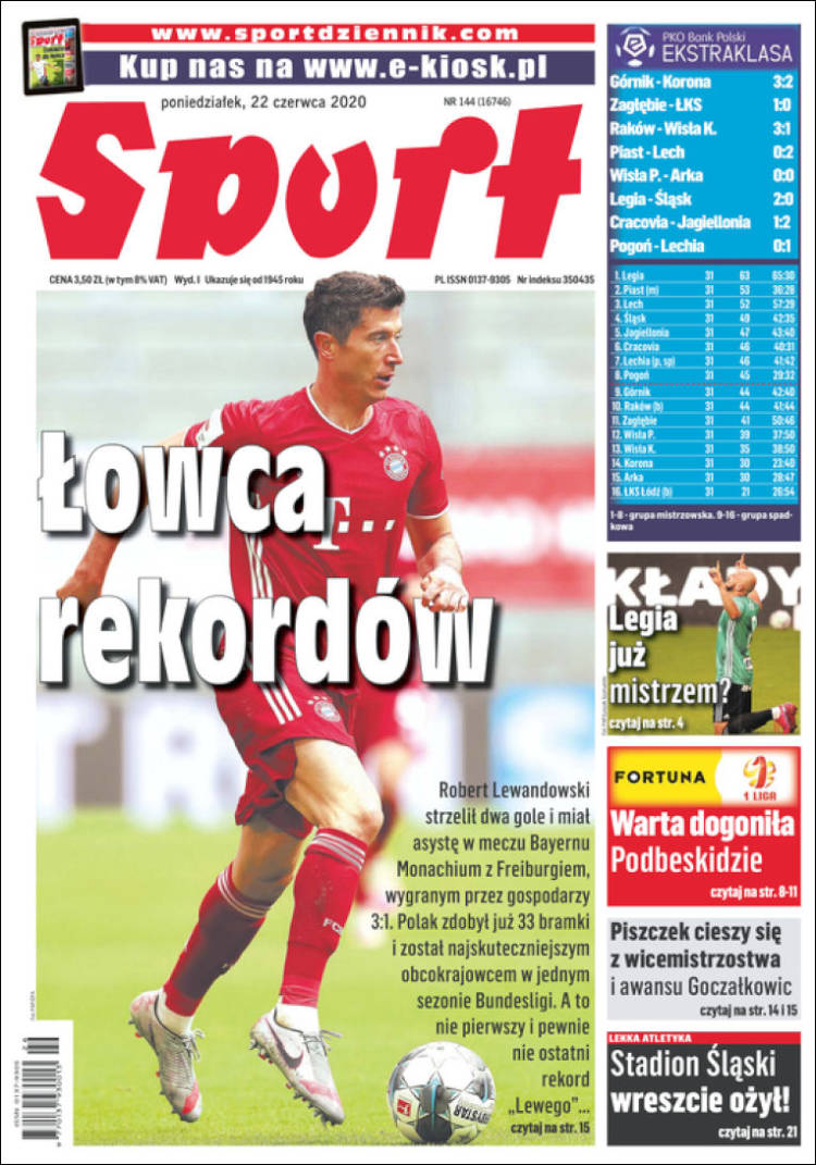 Portada de Katowicki Sport (Polonia)