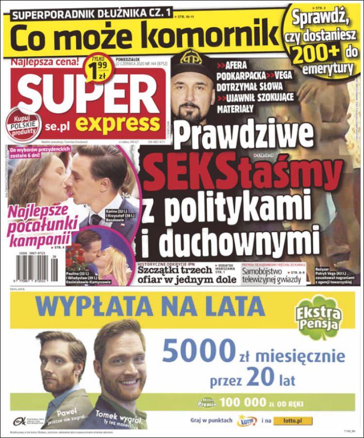 Portada de Super Express (Polonia)