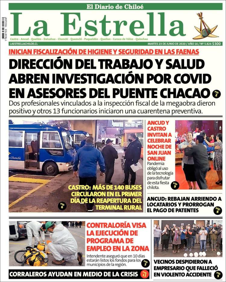 Portada de Estrella de Chiloé (Chile)