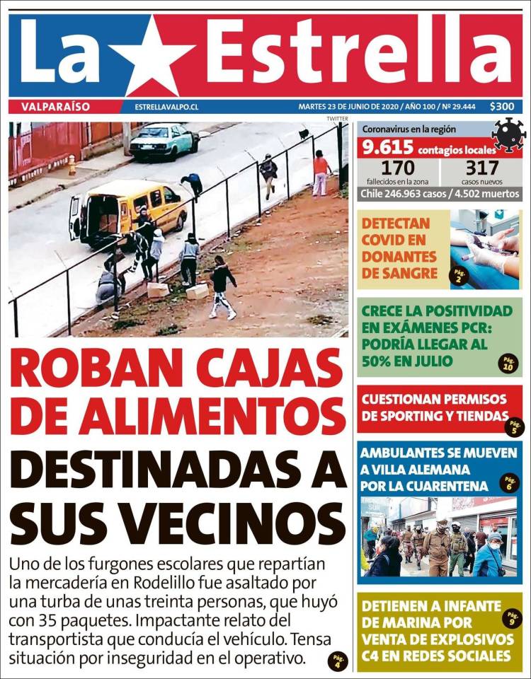 Portada de Estrella de Valparaiso (Chile)