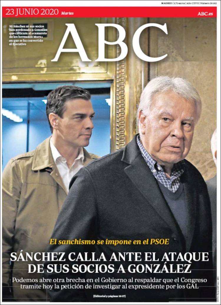 Portada de ABC (Spain)