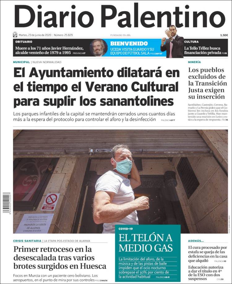 Portada de Diario Palentino (Spain)