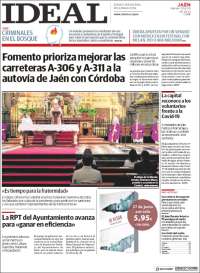 Portada de El Ideal de Jaén (España)